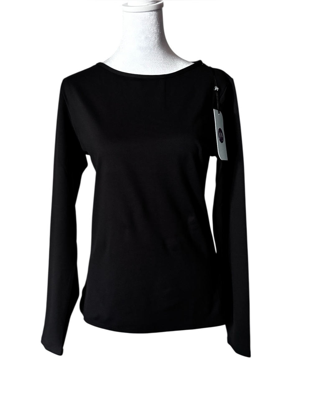 Boss Black Activewear top 79% Polyester.   21% Spandex